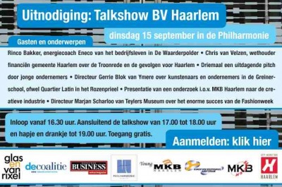 BV Haarlem op dinsdag 15 september